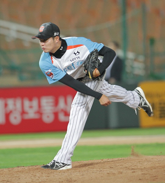 강승현 선수의 구원등판